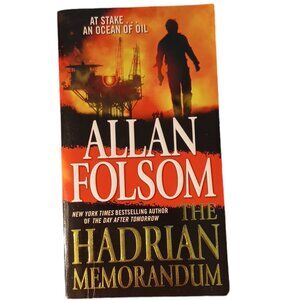 3/$15 Allan Folsom 'Hadrian Memorandum'  Novel/Book